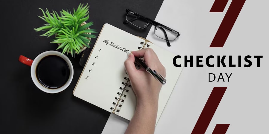 Happy Checklist Day